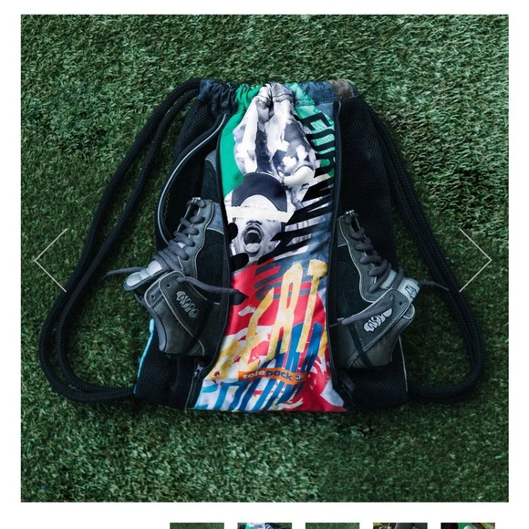 Limited Run: Specified Fiction's "Reflection" x Solepack GRF String Bag BHM - Picture 4 of 7